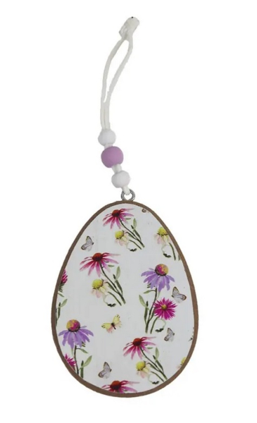 Vajíčko k zavěšení, dřevěné