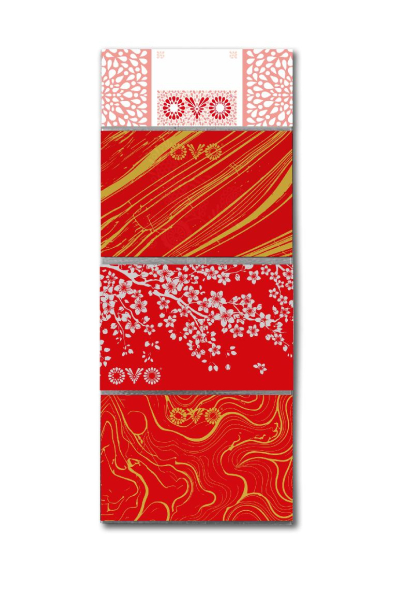 Fólie na vejce, OVO, červené