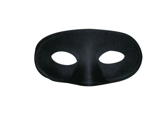 Škraboška černá dětská