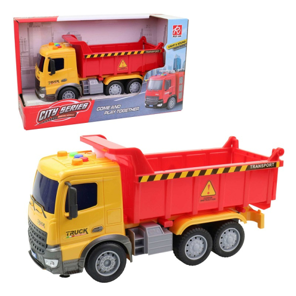 Auto nákladní, setrvačník, světlo, zvuk