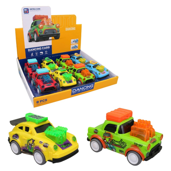 Auto tančící, setrvačník