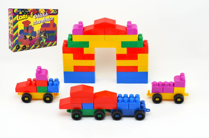 Stavebnice, LORI 4, 100 kusů