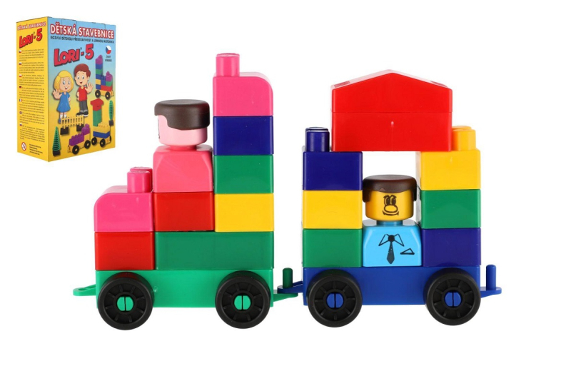 Stavebnice, LORI 5, 75 kusů