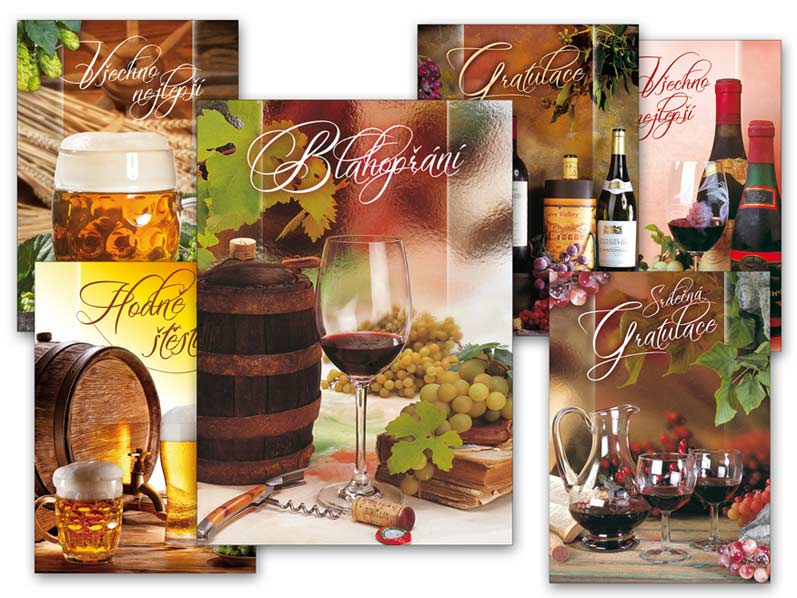 Pohlednice srdečné s textem