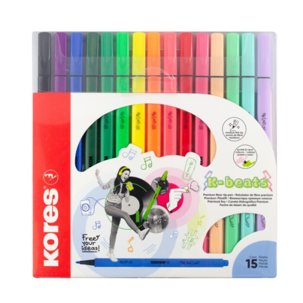 Popisovače, Kores, Beats, 15 kusů