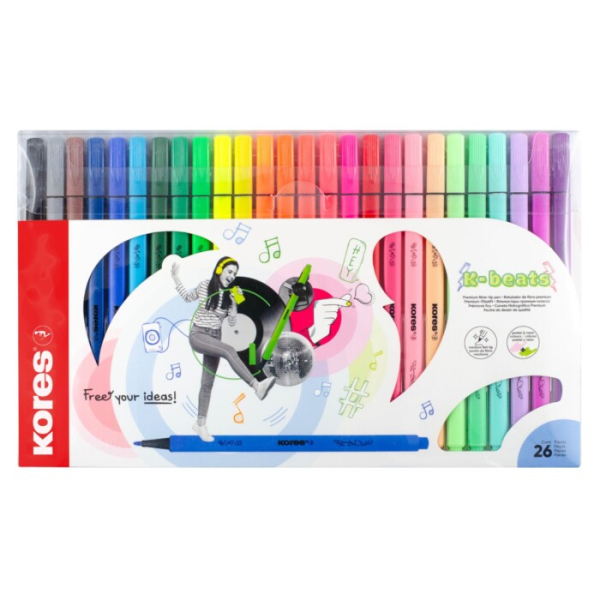 Popisovače, Kores, Beats, 26 kusů