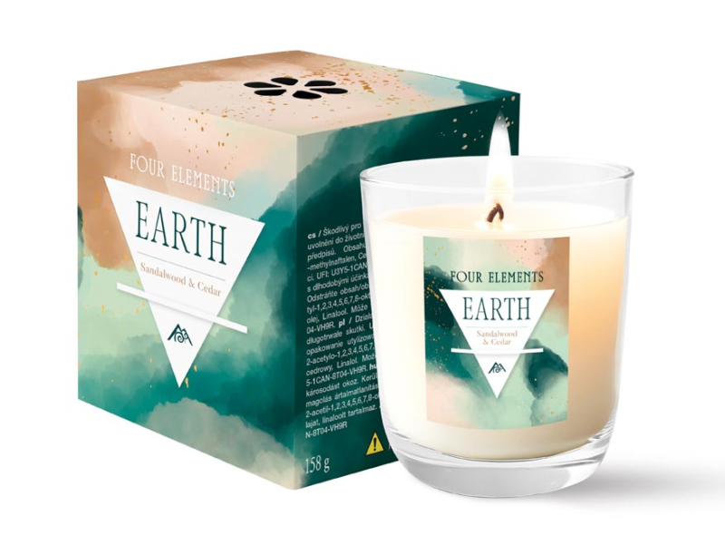 Svíčka živel Země