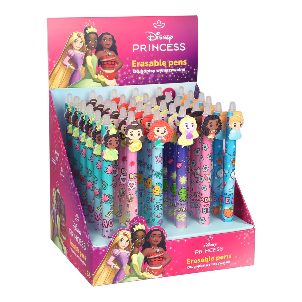 Kuličková tužka gumovací princezny