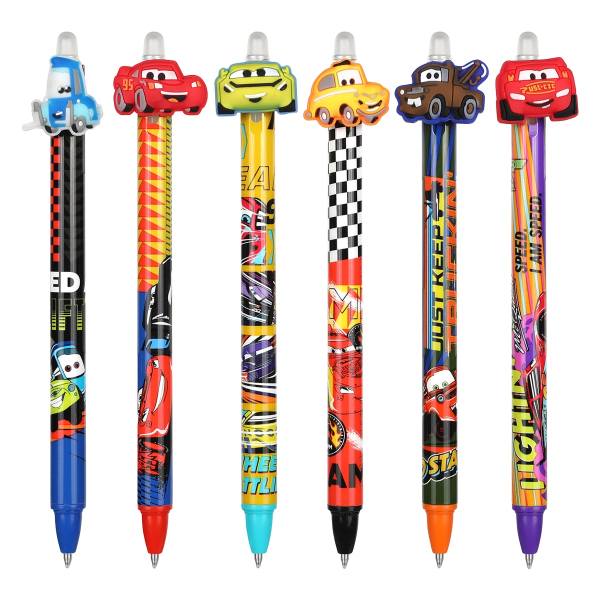 Kuličková tužka, gumovací cars