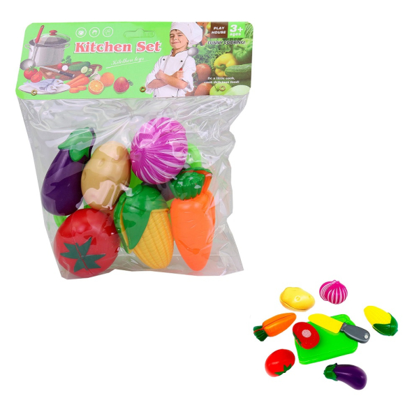 Zelenina s prkénkem na krájení