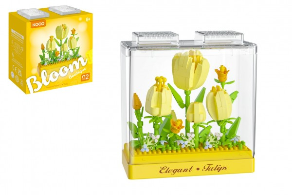 Stavebnice mini, KOCO, Tulipány