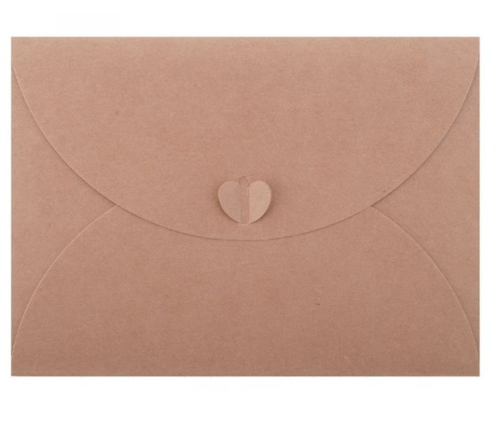 Obálka C5 přírodní ozdobná