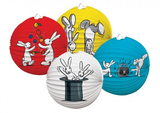 Lampion Koule 25 cm Bob a Bobek