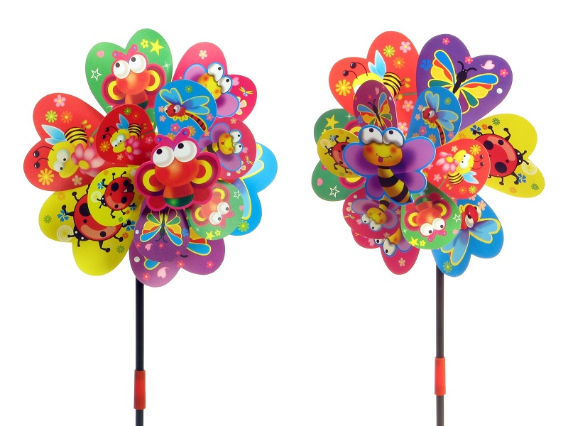 Větrník, plastový, 21cm