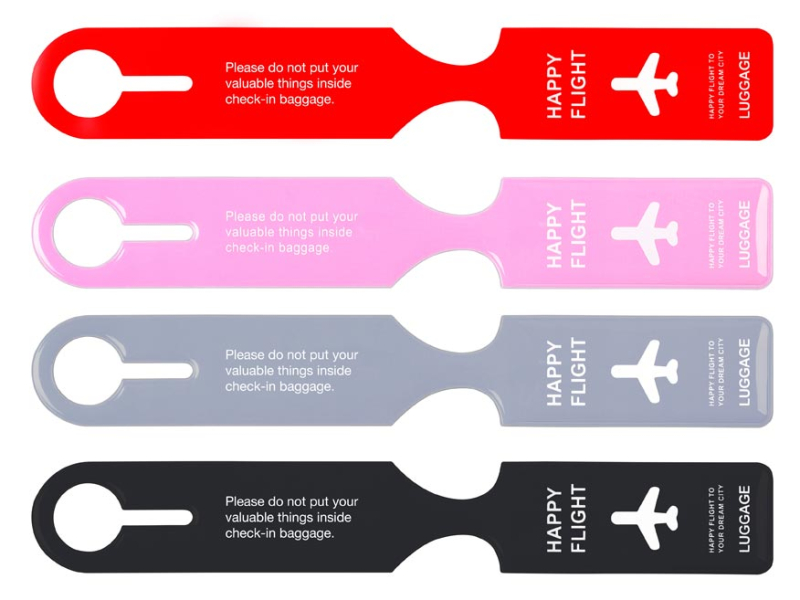 Jmenovka na kufr Happy flight