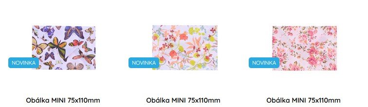 Obálka C7 s potiskem