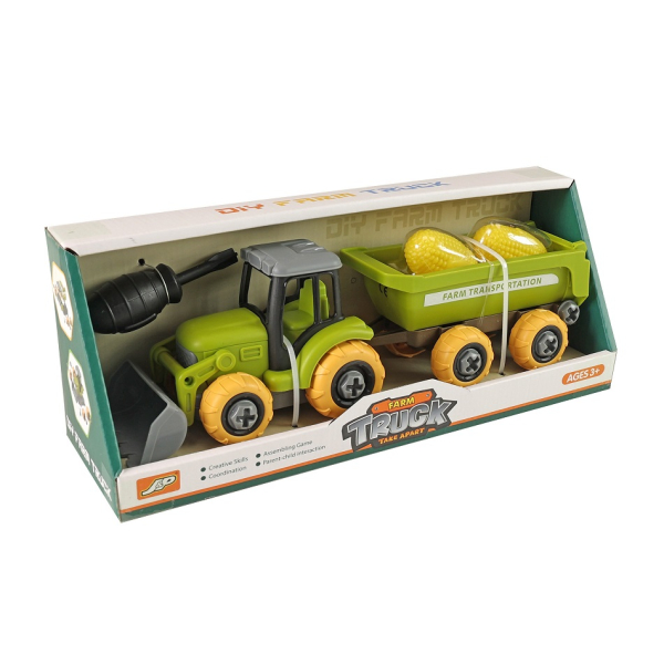 Traktor plastový, šroubovací