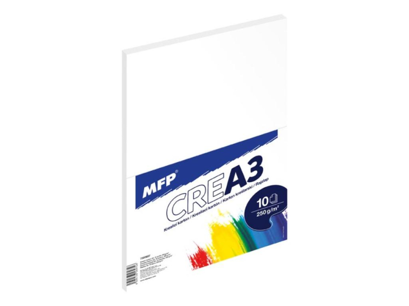 Kreslicí karton formát A3 250 g, 10 kusů