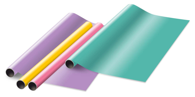 Balicí papír na roli One color