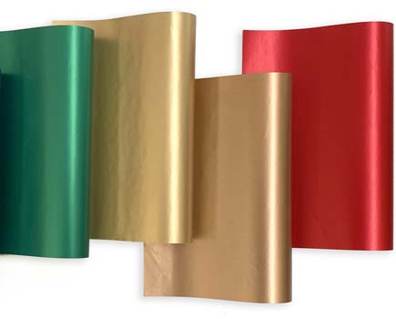 Balicí papír na roli Metal color