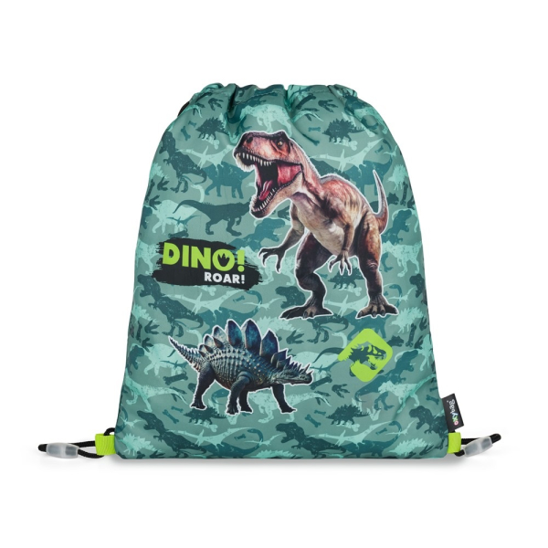 Sáček na cvičky, dino