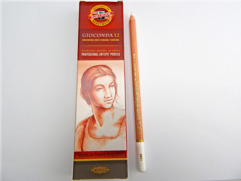 Křída v tužce, 8801, bílá, umělecká