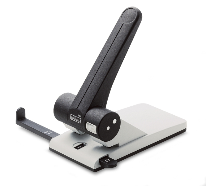 Děrovač novus B265 65listů, černo šedá