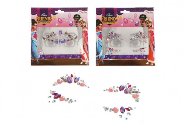 Kamínky obličejové zdobící, nalepovací