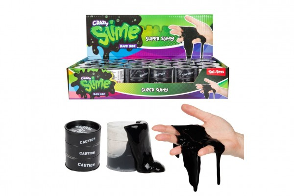 Sliz hmota v barelu, černý