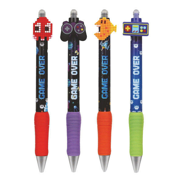 Kuličková tužka gumovací game over