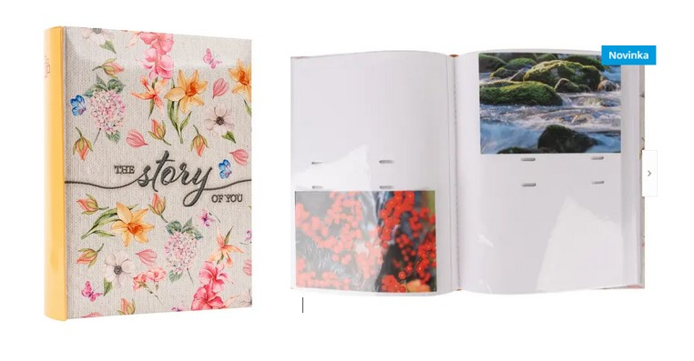 Fotoalbum na 200 foto 10 x 15 cm Flowers