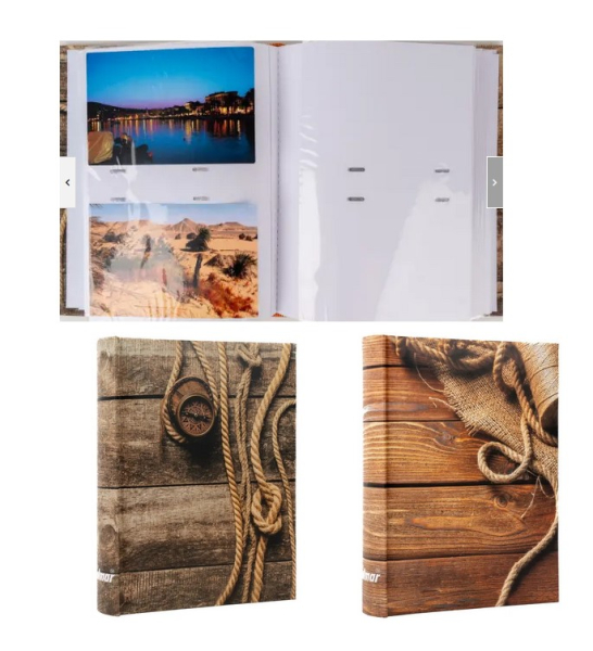 Fotoalbum na 200 foto 10 x 15 cm Wooden