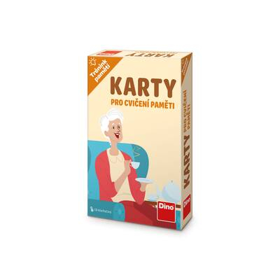 Trénink paměti, Karty pro cvičení paměti, Dino