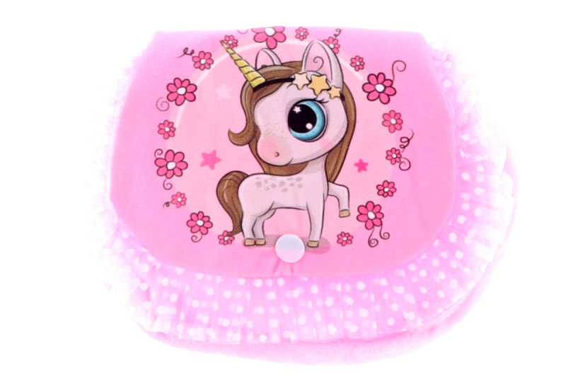 Kabelka plyšová, jednorožec