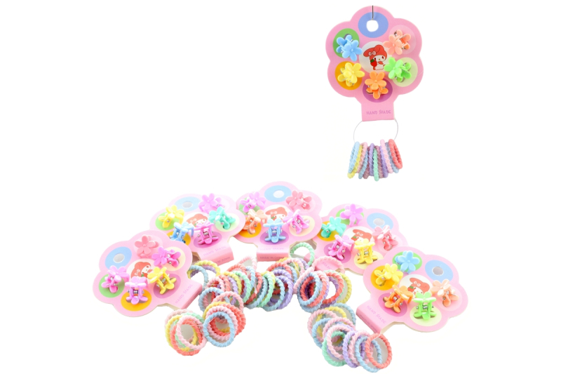 Doplňky do vlasů, skřipečky, gumičky