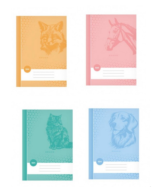 Sešit 524 Base linka 8 mm