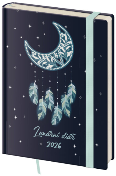 Diář týdenní, B6, Lunární