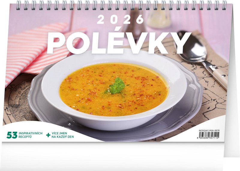 Kalendář stolní, Polévky, Presco Group