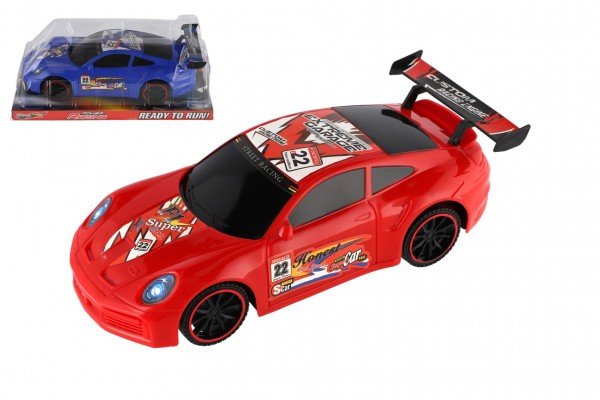 Auto sportovní, Plast, 30cm, Na setrvačník