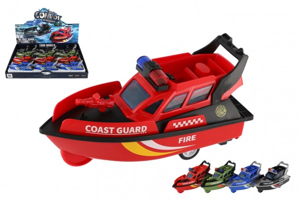 Člun záchranářský, setrvačník, 14cm