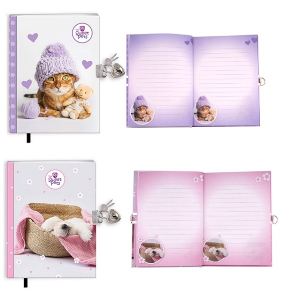 Zápisník A5 se zámkem