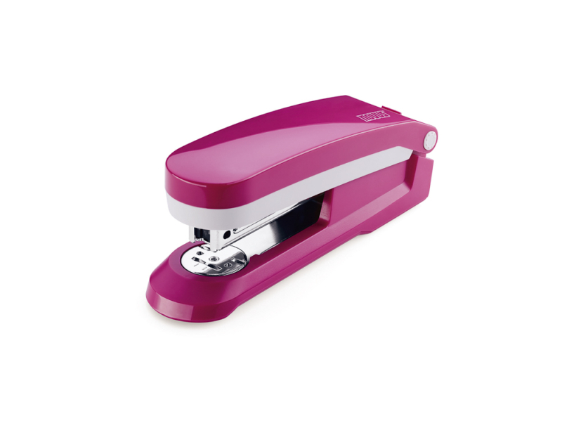 Sešívačka Novus E25 25listů, růžová lesklá