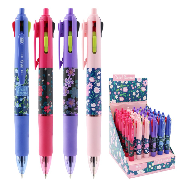 Kuličková tužka, propiska, čtyřbarevná, M&G