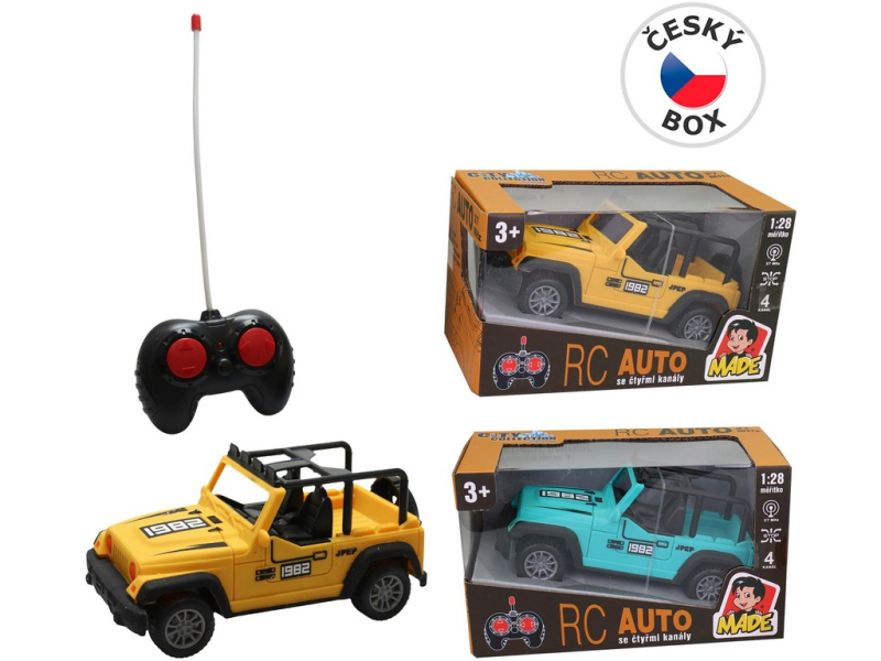 Auto Jeep na dálkové ovládání