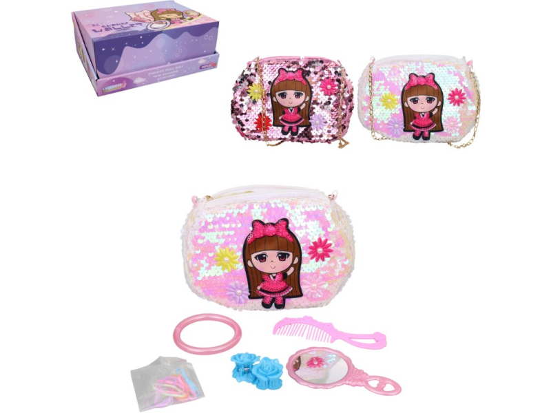 Kabelka kosmetická s vybavením