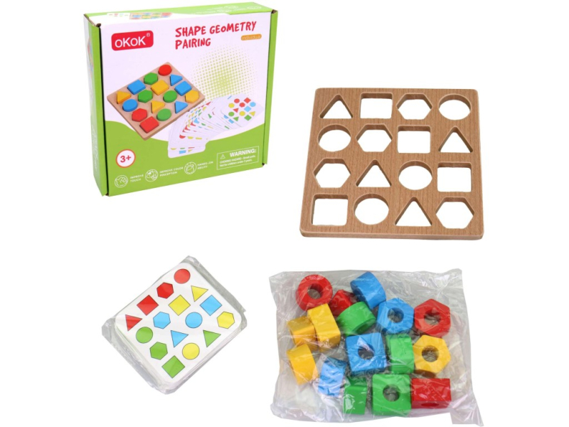 Dřevěná hra naučná