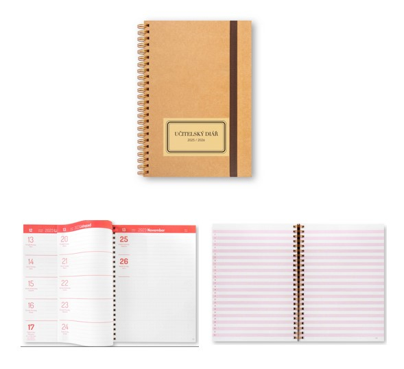 Učitelský zápisník - diář