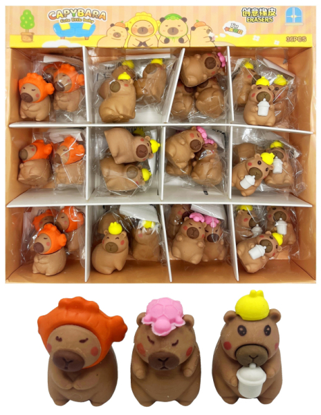 Pryž, guma, capybara