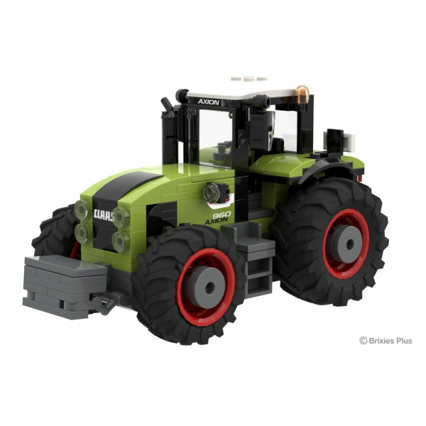 Stavebnice, BRIXIES Plus, Traktor Claas Axion 960
