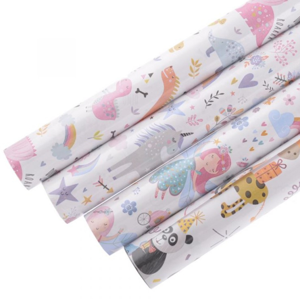 Balicí papír na roli 2 m dětský motiv